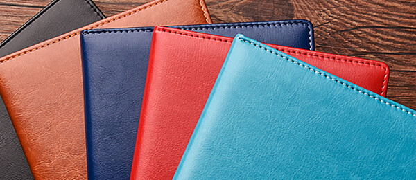 商務(wù)皮面記事本