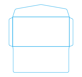 6號(hào)西式120x230x50mm尖角