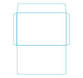 7號(hào)西式162x229x45mm平角