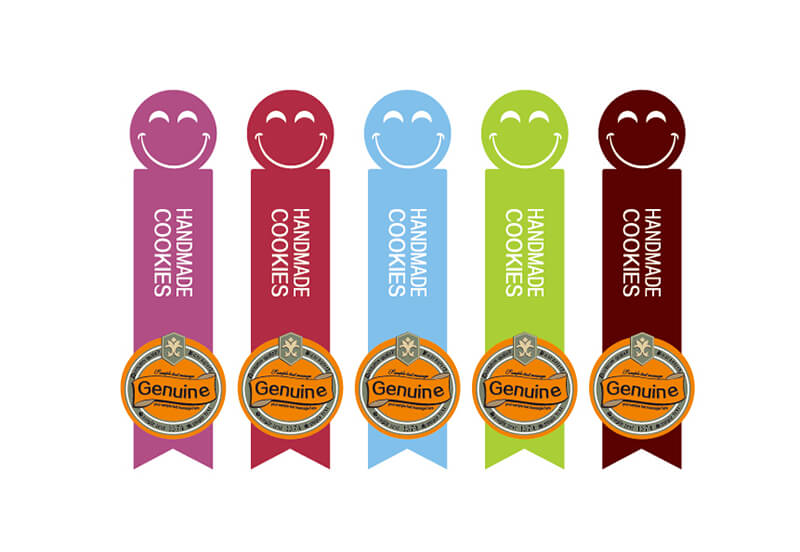 四種不同層次的不干膠標簽印刷